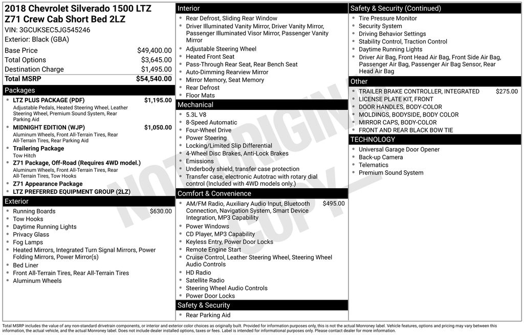 chevrolet silverado 1500 2018 3GCUKSEC5JG545246 image chevrolet silverado 1500 2018 3GCUKSEC5JG545246 image